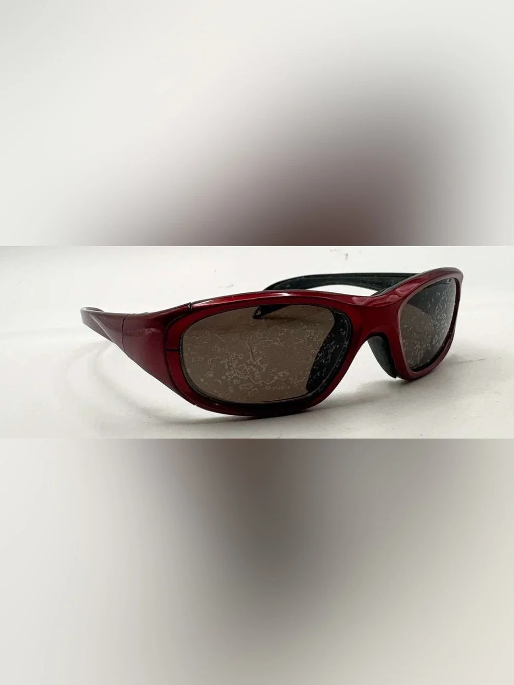 Vintage Liberty MX20 Red Oval Sunglasses Frames Only